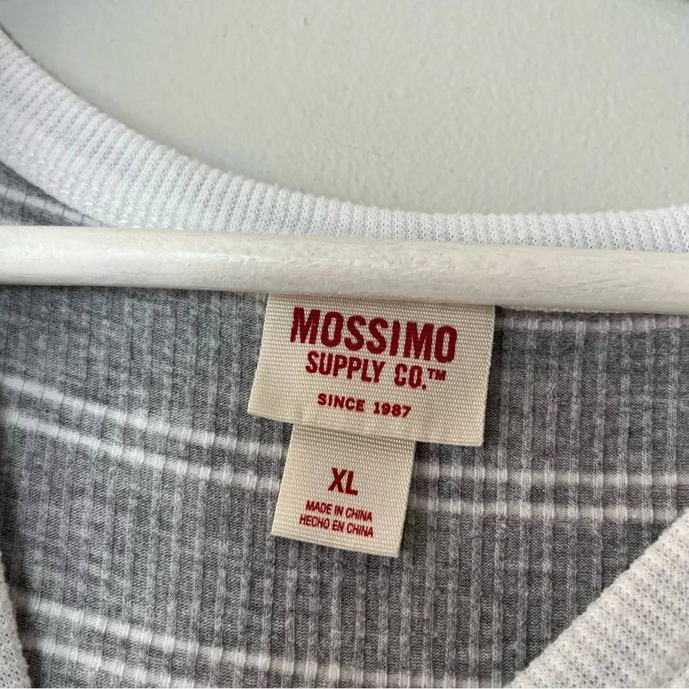 Mossimo Supply Co Striped Ribbed Crew Neck T-Shirt‎ Dress XL